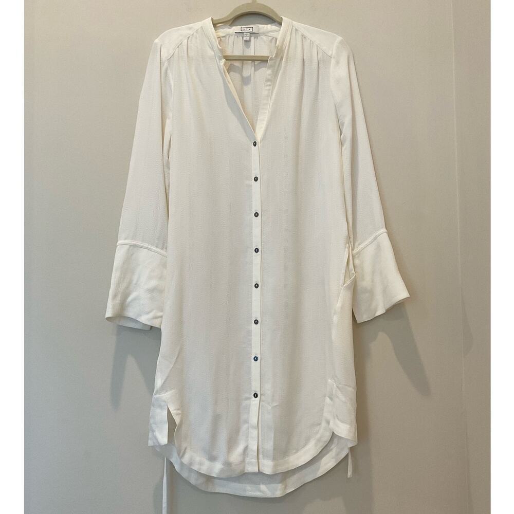 AYR Shirt‎ Dress Button Down Long Sleeve